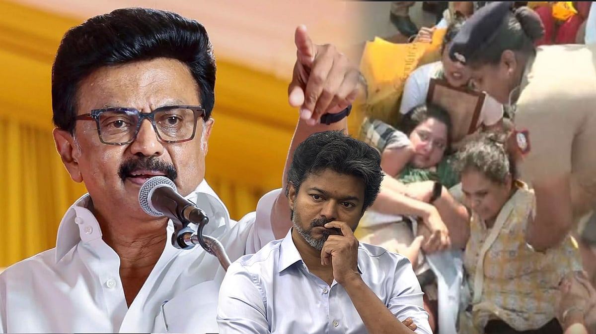 “பா.ஜ.க அரசின் நீட்சி த.வெ.க” : CJP-க்கு ஆதரவாகப் போராடிய இளைஞர்கள் கைது - மு.க.ஸ்டாலின் கண்டனம்!