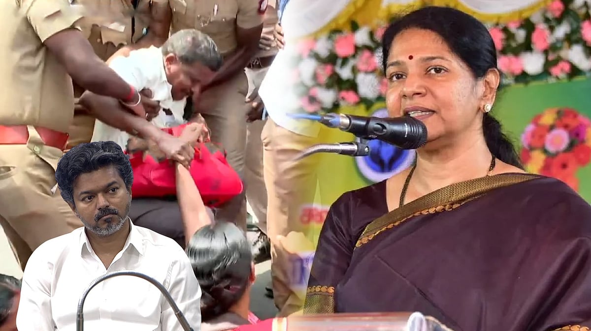 “கைது செய்தே காலத்தை ஓட்டிவிடலாம் என்கிற மிதப்பில் இருக்கிறாரா முதலமைச்சர்?” : கனிமொழி எம்.பி கேள்வி!