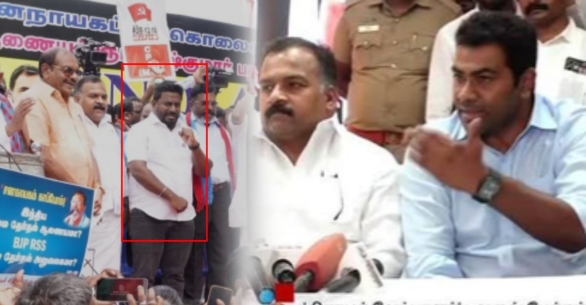 “இவர்களுக்கு எல்லாம் மூளை இருக்கிறதா?” : மாணிக்கம் தாகூர், ஆதவ் அர்ஜுனாவை வெளுத்து வாங்கிய முரசொலி!