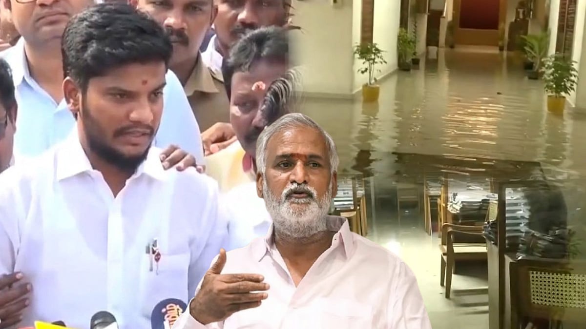 “யார்கிட்ட விளக்கம் கேட்க போறாரு?” - இந்து அறநிலையத்துறை Office உள்ளே புகுந்த மழைநீர்.. சேகர்பாபு கேள்வி!