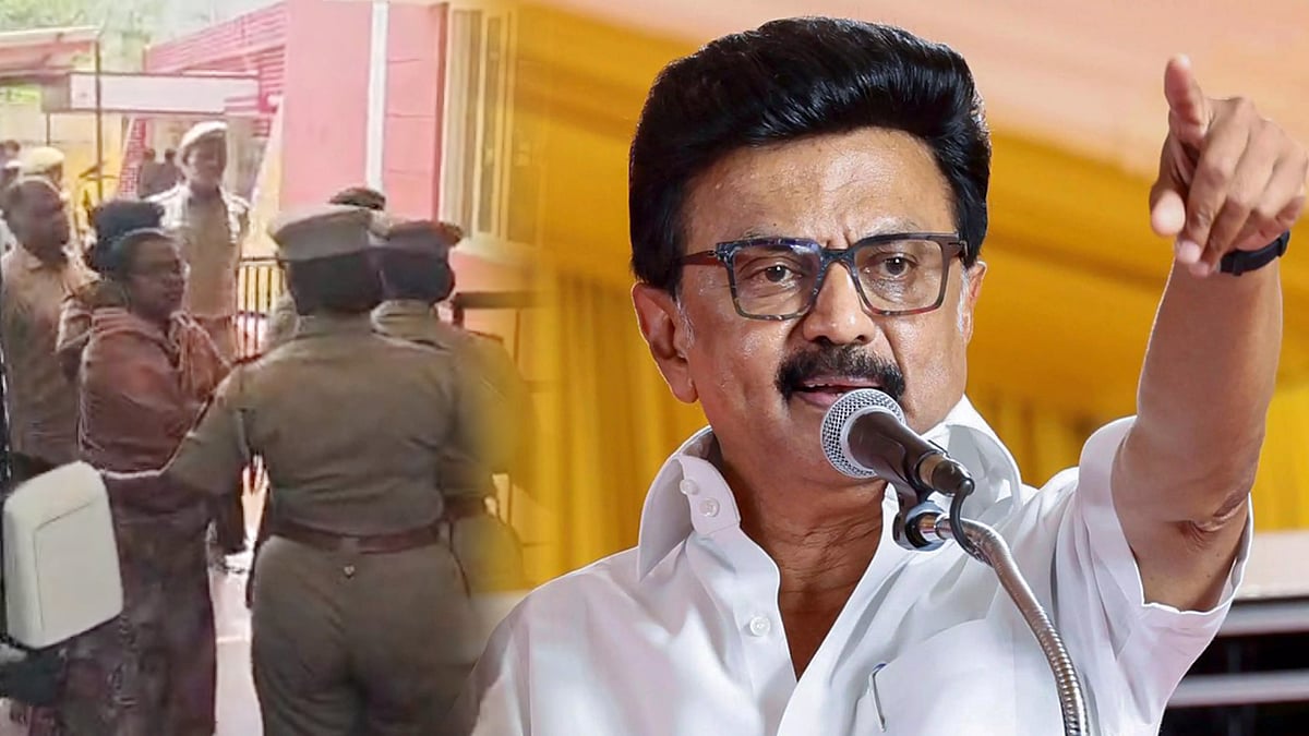 நா.த.க. வேட்பாளர் கார்த்திகா கைது.. த.வெ.க. அரசின் சர்வாதிகாரம், கொடுங்கோன்மை! : மு.க.ஸ்டாலின் கண்டனம்!