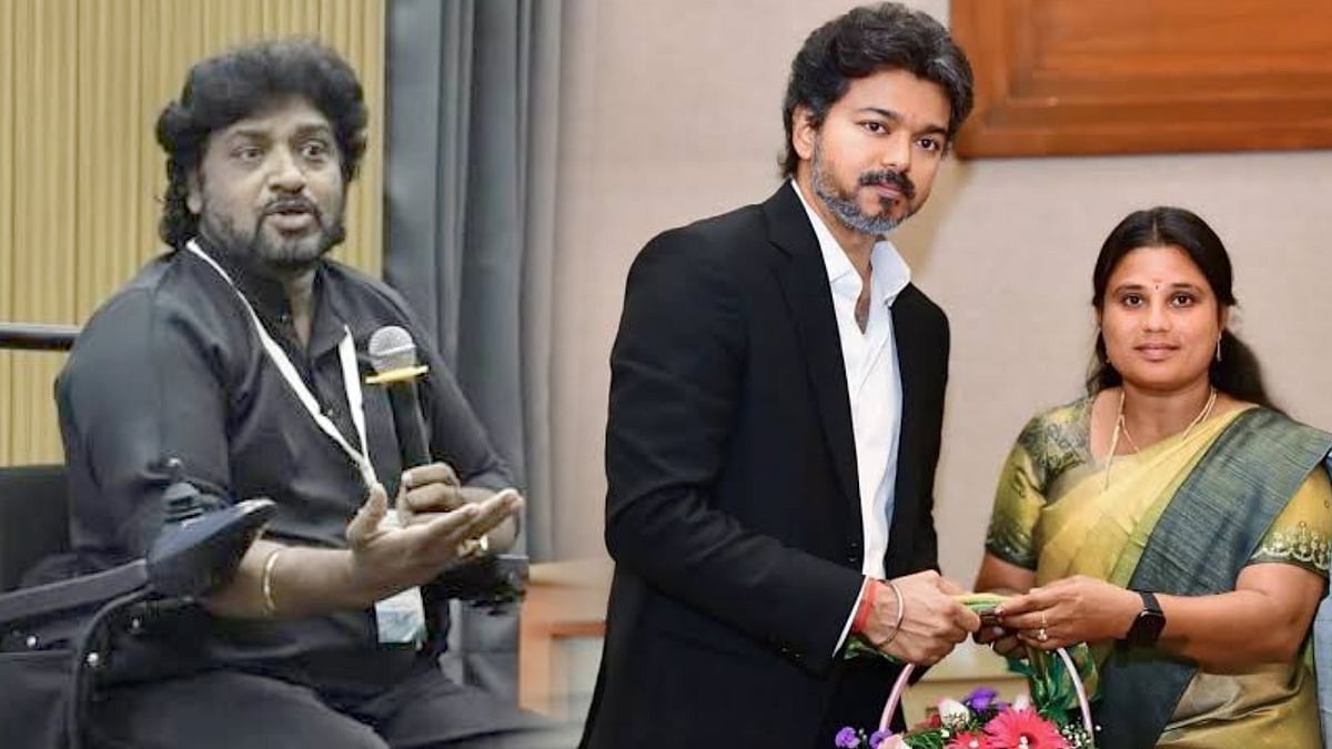 இவருக்கு பதில் இவர்... மாற்றுத்திறனாளிகளை புறக்கணிக்கும் விஜய்... தீபக் நாதன் கடும் கண்டனம்!