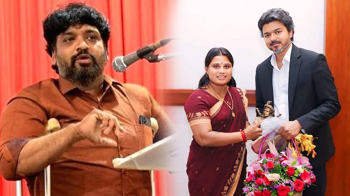 இவருக்கு பதில் இவர்... மாற்றுத்திறனாளிகளை புறக்கணிக்கும் விஜய்... தீபக் நாதன் கடும் கண்டனம்!