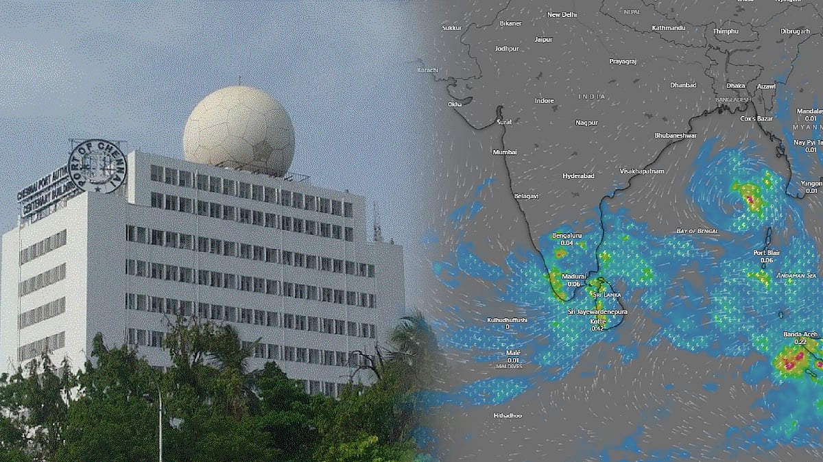 சென்னை ரேடாரில் தொழில்நுட்பக் கோளாறு : நிகழ்நேர மழை நிலவரத்தை கண்காணிப்பதில் சிக்கல்!