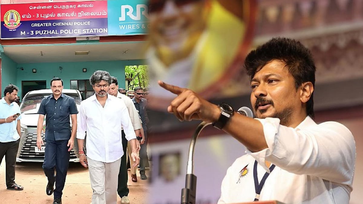 “Lawlessness-ன் அடையாளமாக தவெக ஆட்சி.. மூடர் கூட்டத்தின் ஆட்சி” : உதயநிதி ஸ்டாலின் கடும் கண்டனம்!