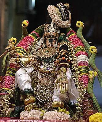 மோகினி அலங்காரத்தில் நம்பெருமாள் : பகல் பத்து நிறைவு!