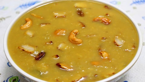 kadalai paruppu payasam