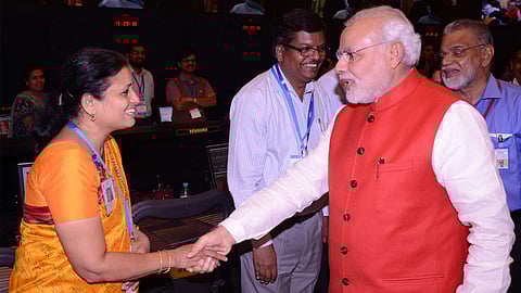  சுப்புலக்ஷ்மி கிருஷ்ணமூர்த்தி - பிரதமர் மோடி