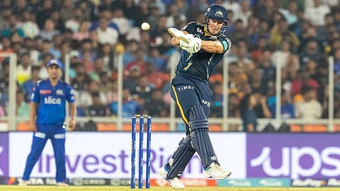 IPL 2023 : கடைசி 8 ஓவரில் 107 ரன்கள்... மும்பையை திக்குமுக்காடச் செய்த குஜராத் டைடன்ஸ்!