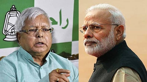 லாலு பிரசாத், மோடி 