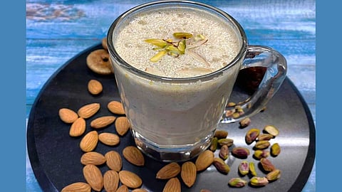 சத்தான Dry fruits milk shake!