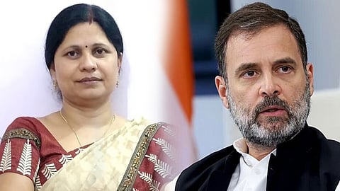 பறக்கும் முத்தம்: ராகுலுக்கு ஆதரவுக்கரம் நீட்டிய பிகார் பெண் எம்.எல்.ஏ!