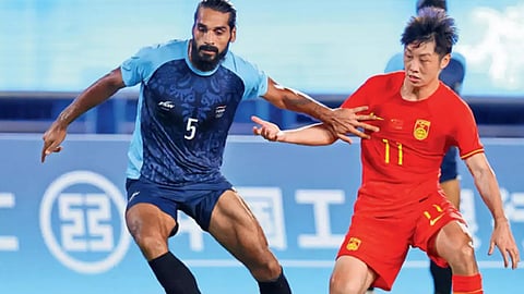 India vs China football