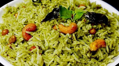 புத்துணர்வு தரும் புதினா சாதம், புதினா தோசை!

