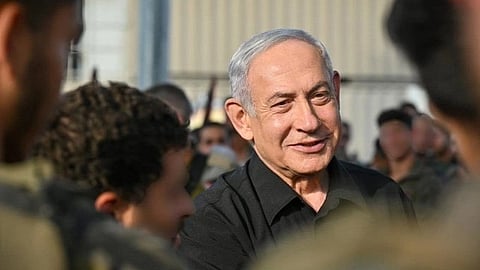 ISRAEL  PM Benjamin Netanyahu