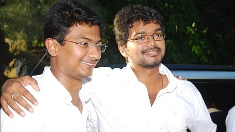 Udhaya nidhi with Actor Vijay