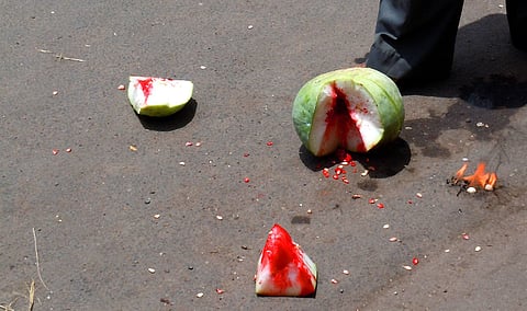 How to break the pumpkin to get rid of the Thirushti