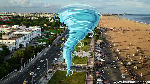 Bay Of Bengal Cyclone.