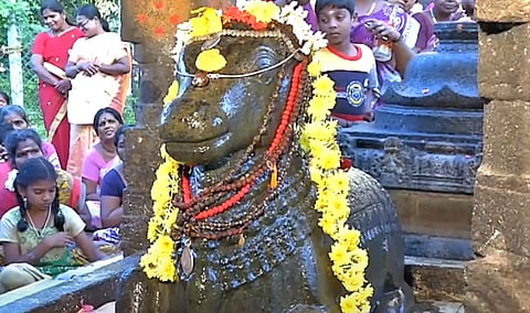 Do you know Lord Nandi who imprisoned Garuda in his nose?