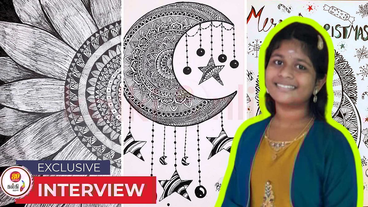 சுட்டிப் பெண்ணின் அழகு ஓவியங்கள்! (ஓர் நேர்காணல்) 