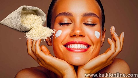 Amazing rice cream for the face!