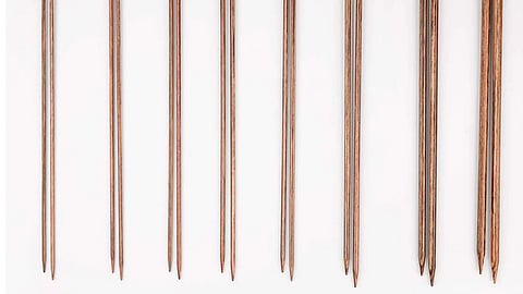 Bamboo knitting needles