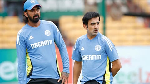 Gautam Gambhir With K.L.Rahul