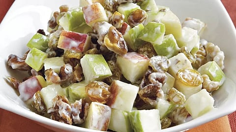 Health Benefits of Apple and Walnut Salad