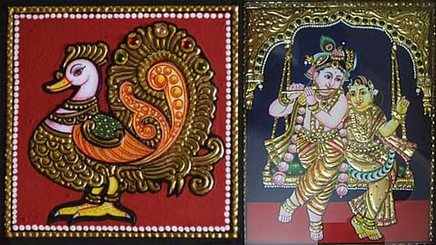 Traditional Thanjavur painting