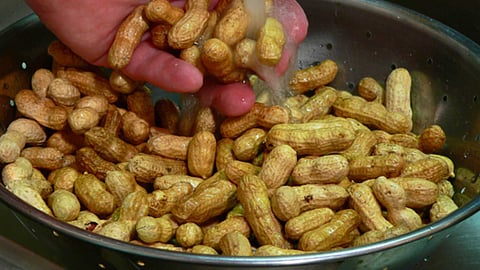 Boiled peanuts