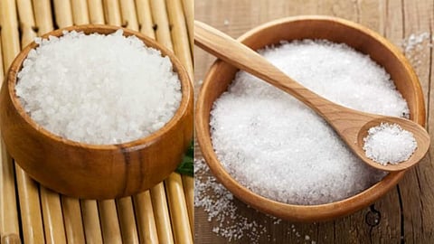 Difference between rock salt and powdered salt