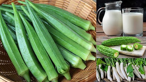 Foods that should not be eaten with lady finger