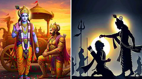 Krishna & Arshuna