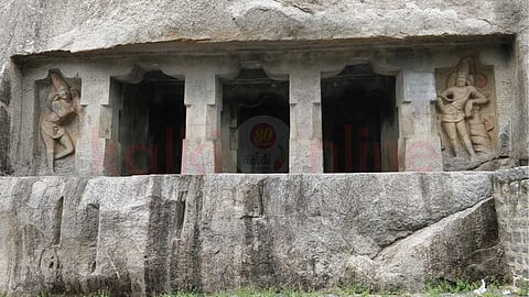 The first Kudaivarai temple of the Pallavas