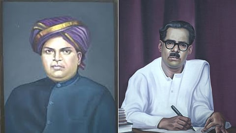 Manonmaniyam Sundaranar and Bharathidasan