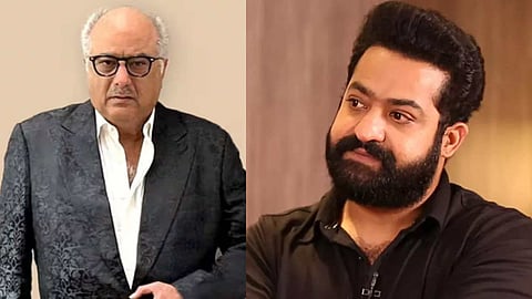 Boney kapoor and Jr.NTR