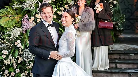 Magnus Carlsen's wedding
