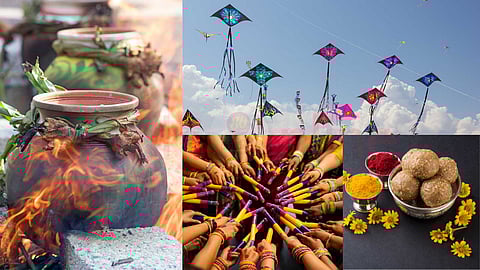 Pongal festival known by different names