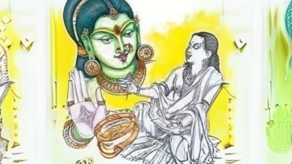 பக்தனுக்கு பணிவிடைபுரிய மகளாக வந்த அம்பிகை! 