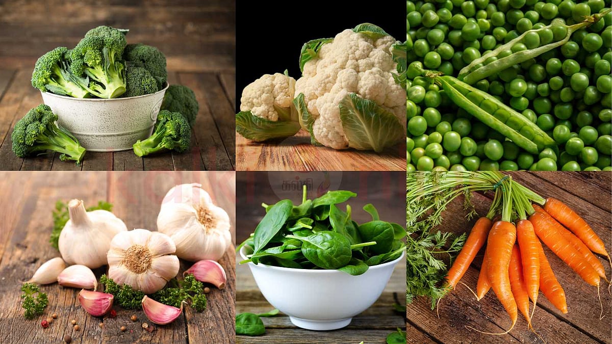 அதிகளவு ஊட்டச்சத்து தரும் 6 'க்ரீன் ஹெல்த்' வெஜிடபிள்ஸ்!