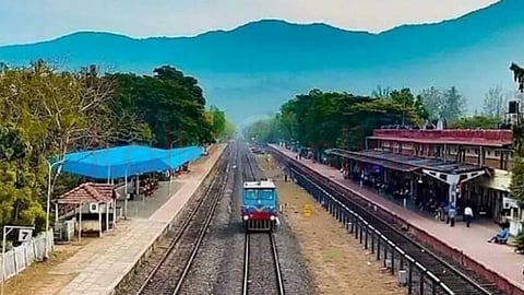 Do you know where the last railway station in India is?