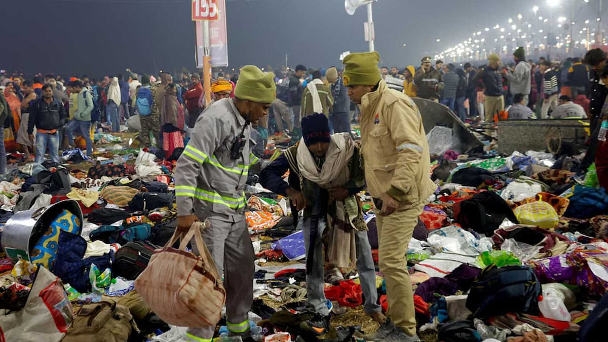 கும்பமேளா கூட்ட நெரிசலில் சிக்கி 15 பேர் உயிரிழப்பு!