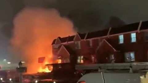 Airplane crash