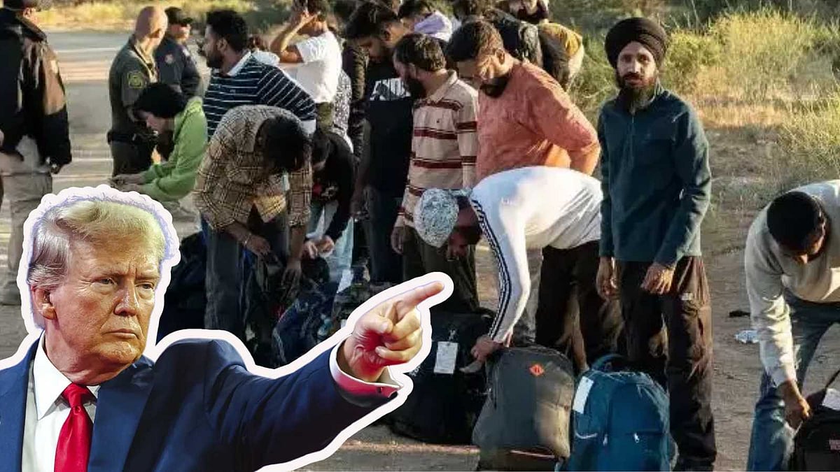 அமெரிக்காவில் 205 இந்தியர்கள் நாடு கடத்தல்… ட்ரம்ப் அதிரடி!