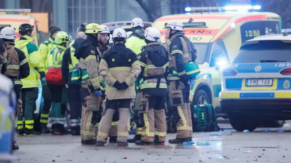 பள்ளியில் துப்பாக்கிச் சூடு… ஸ்வீடனில் பயங்கரம்!