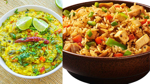 Kids love Soya Ball Fried Rice