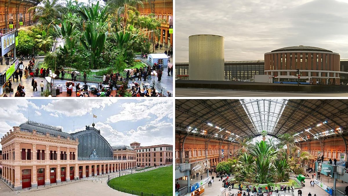 ரயில் நிலையதுக்குள்ளே 4,000 சதுர மீட்டர் பசுமையான தோட்டம்... போய் வருவோமா? 