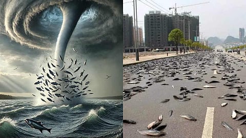 Fish rain