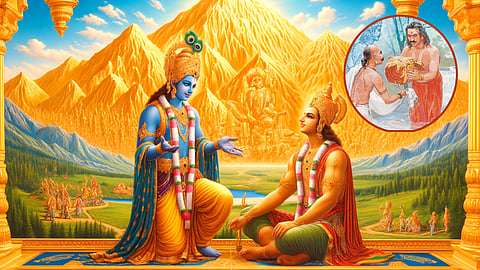 krishna, arjuna