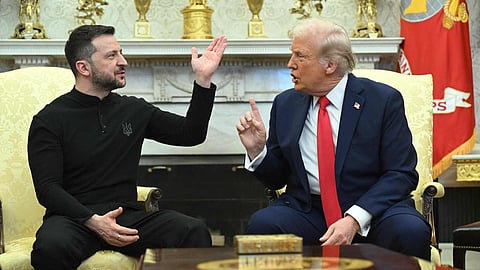 Zelensky Vs trump